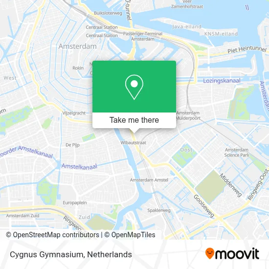 Cygnus Gymnasium map