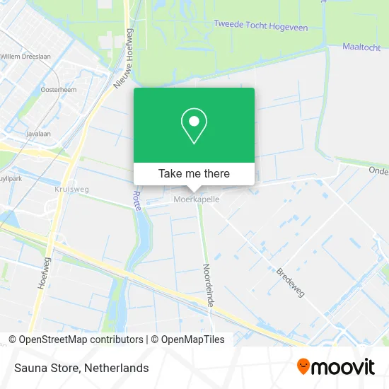 Sauna Store map