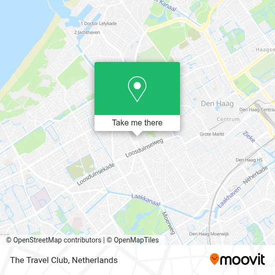 The Travel Club map