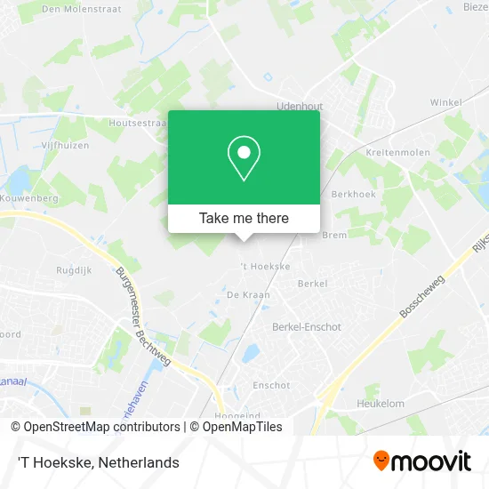 'T Hoekske map