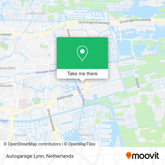 Autogarage Lynn Karte