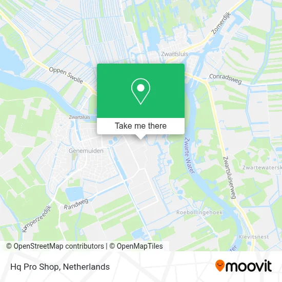 Hq Pro Shop map