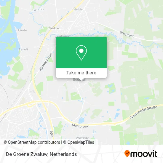 De Groene Zwaluw map