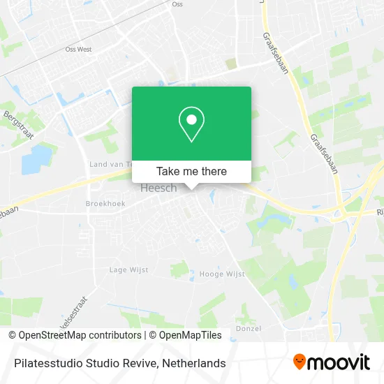 Pilatesstudio Studio Revive map
