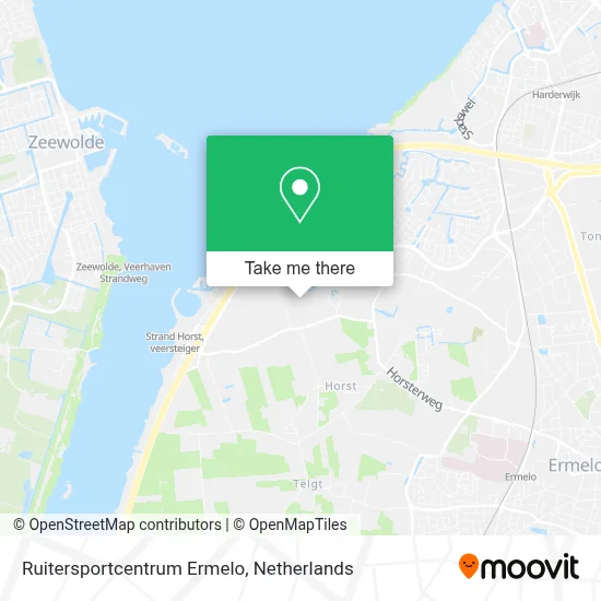 Ruitersportcentrum Ermelo map