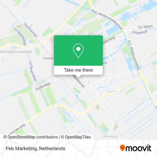 Peb Marketing map