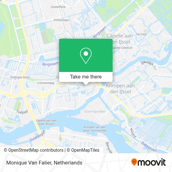 Monique Van Falier map