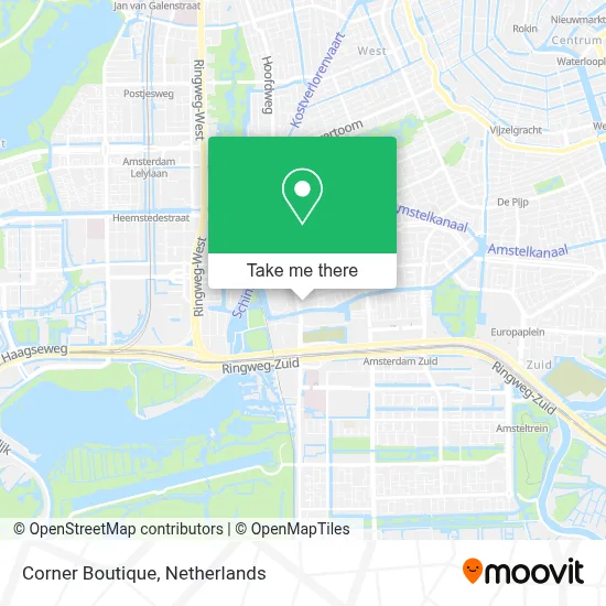 Corner Boutique map
