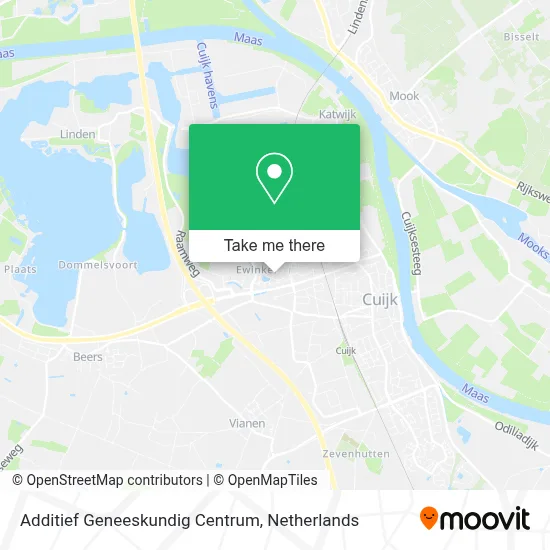 Additief Geneeskundig Centrum map