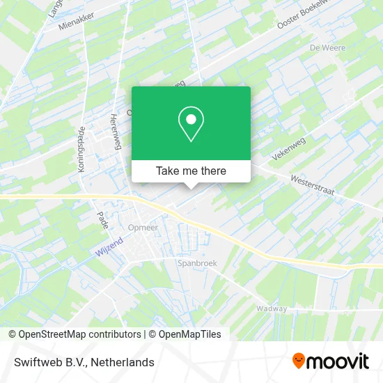 Swiftweb B.V. map