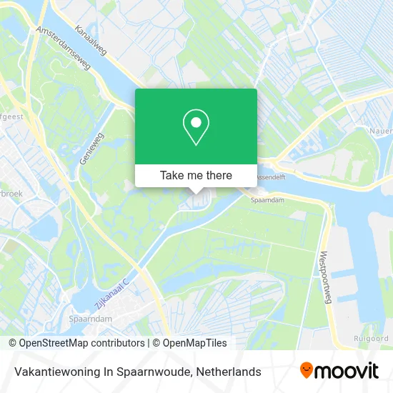 Vakantiewoning In Spaarnwoude map