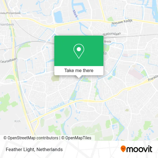 Feather Light map