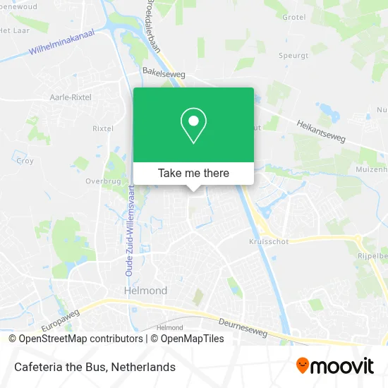 Cafeteria the Bus map