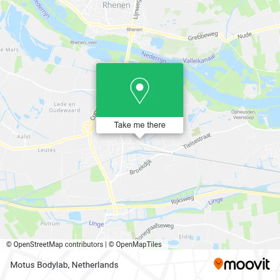 Motus Bodylab map