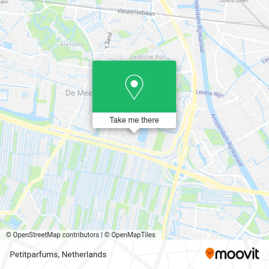 Petitparfums map