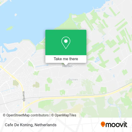 Cafe De Koning map
