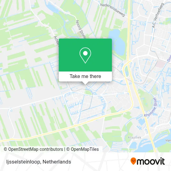 Ijsselsteinloop map