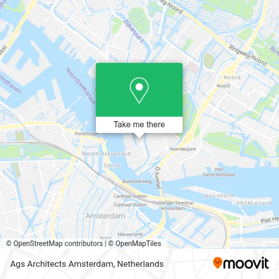 Ags Architects Amsterdam map