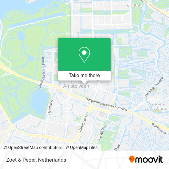 Zoet & Peper map