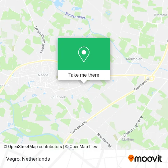Vegro map