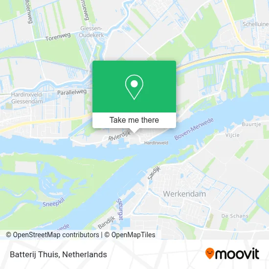 Batterij Thuis map
