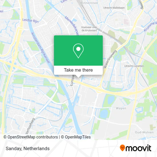 Sanday map