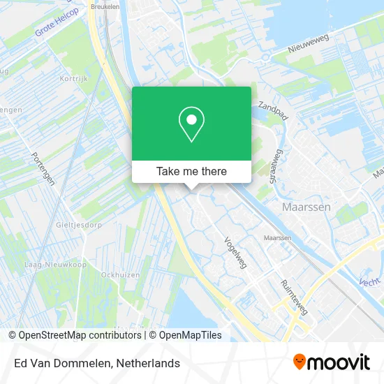 Ed Van Dommelen map