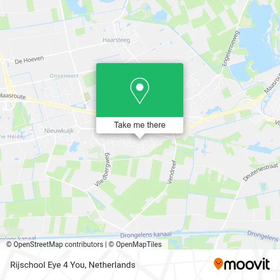 Rijschool Eye 4 You map