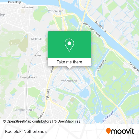 Koelblok map