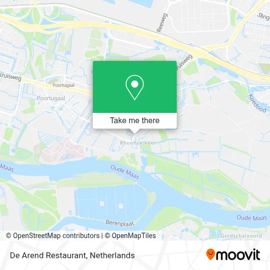 De Arend Restaurant map