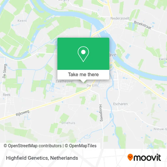 Highfield Genetics map