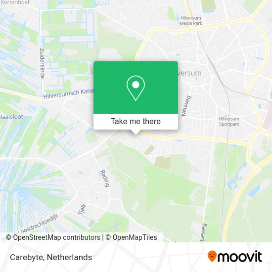 Carebyte map