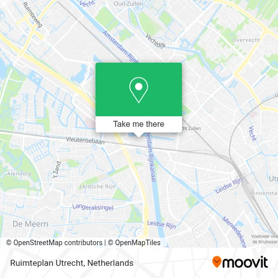 Ruimteplan Utrecht map