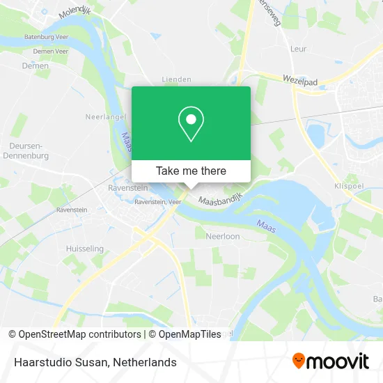 Haarstudio Susan map