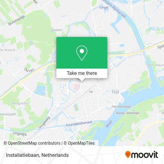 Installatiebaan map