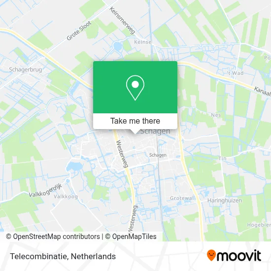 Telecombinatie map