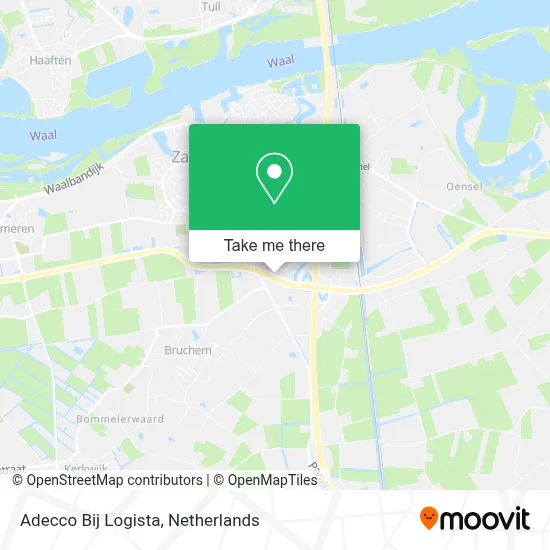Adecco Bij Logista map