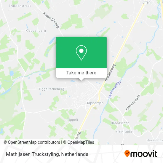 Mathijssen Truckstyling map