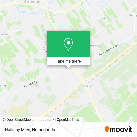 Nails by Mies map