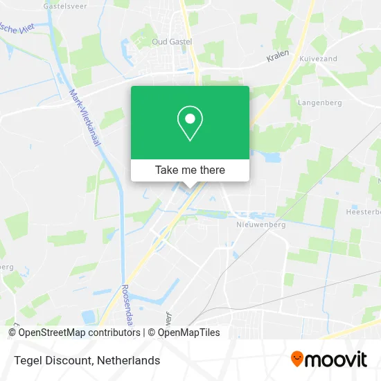Tegel Discount map