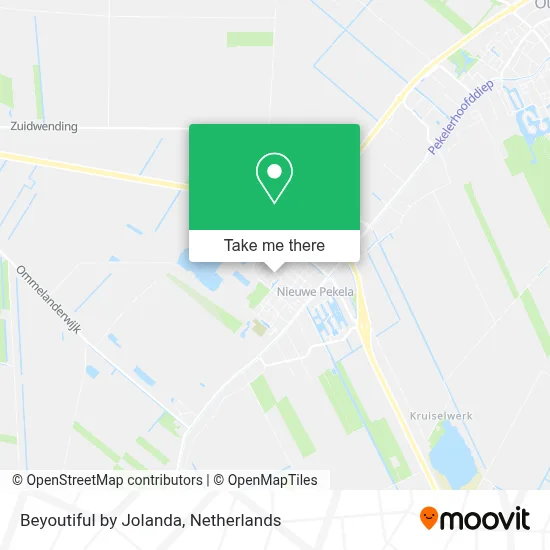 Beyoutiful by Jolanda map