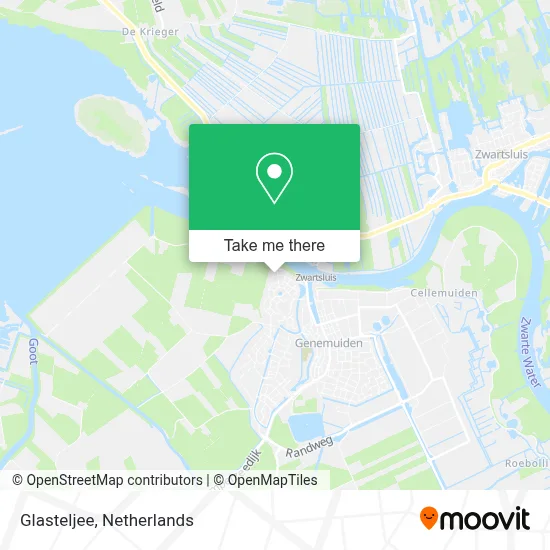 Glasteljee map
