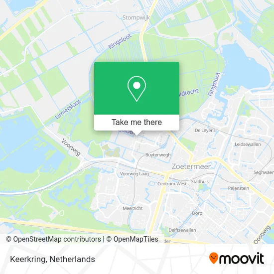 Keerkring map