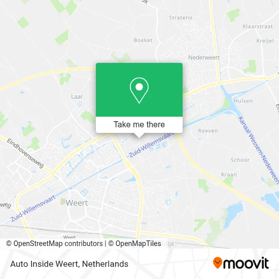 Auto Inside Weert Karte
