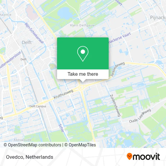 Ovedco map