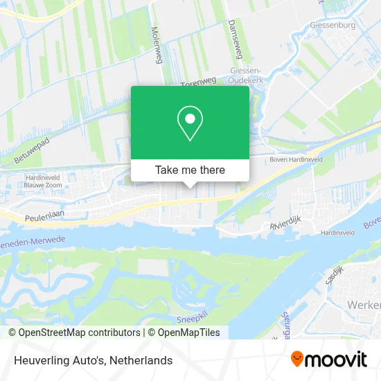 Heuverling Auto's map