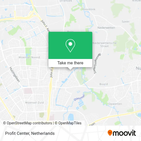Profit Center map