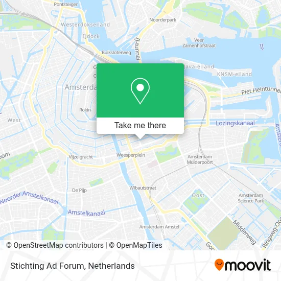 Stichting Ad Forum map