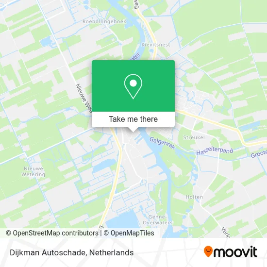 Dijkman Autoschade map