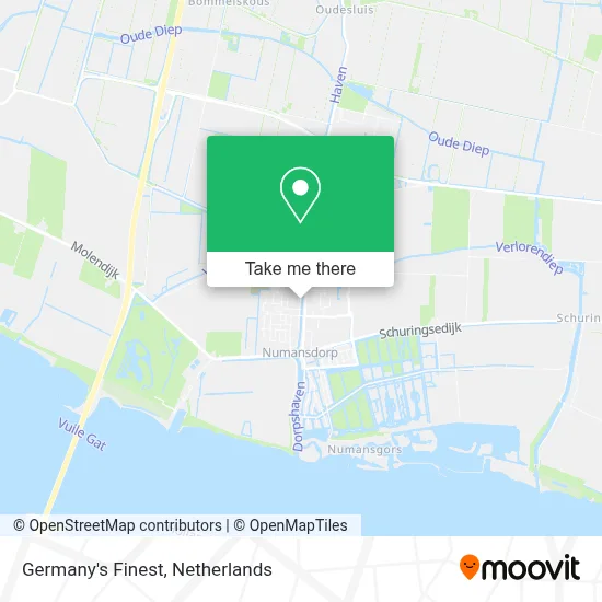 Germany's Finest map